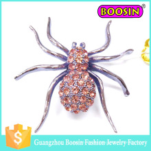 Wholesale Latest Fashion Men′s Custom Metal Animal Faberge Spider Brooch
